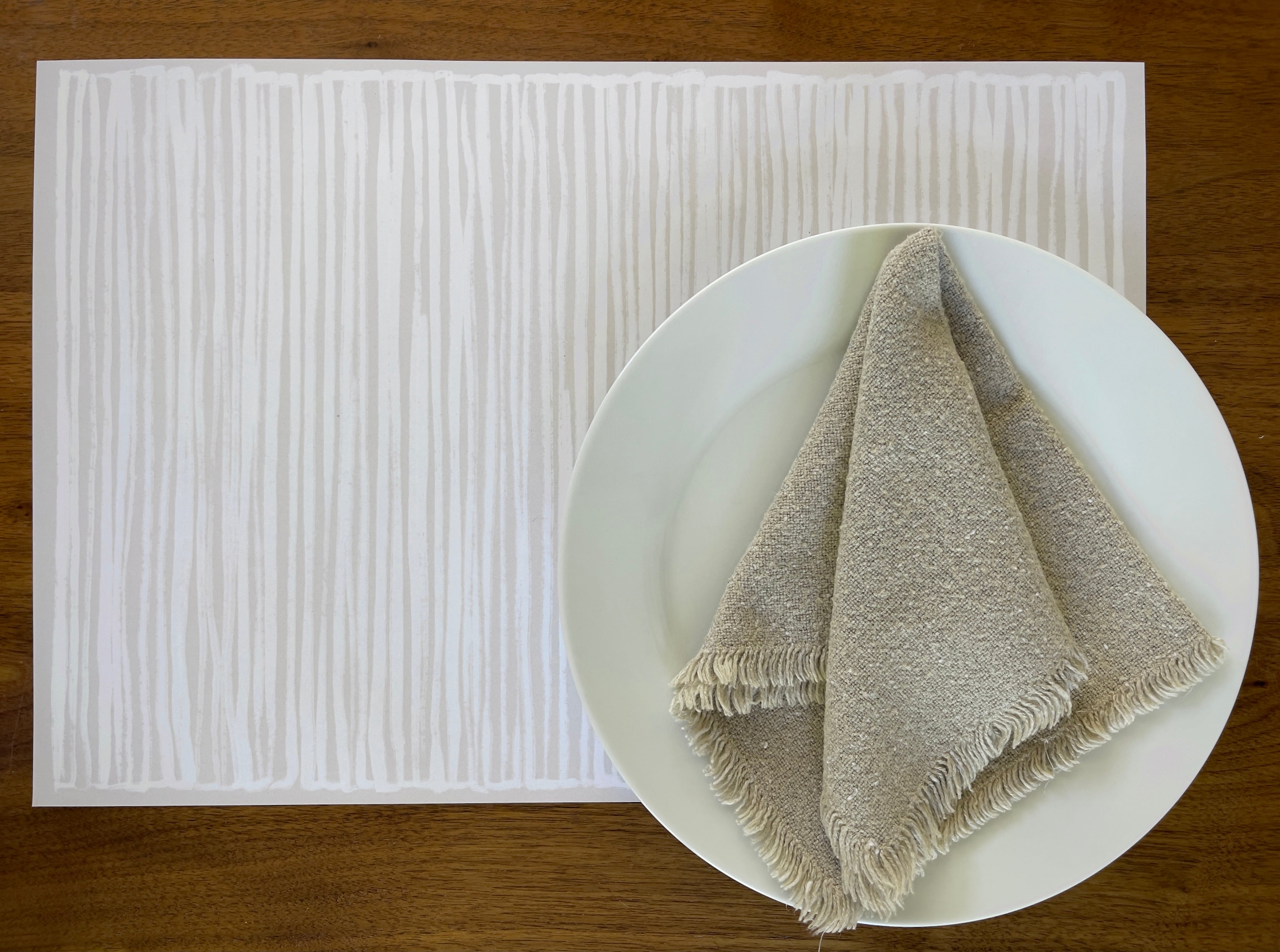 Lincoln Paper Placemat